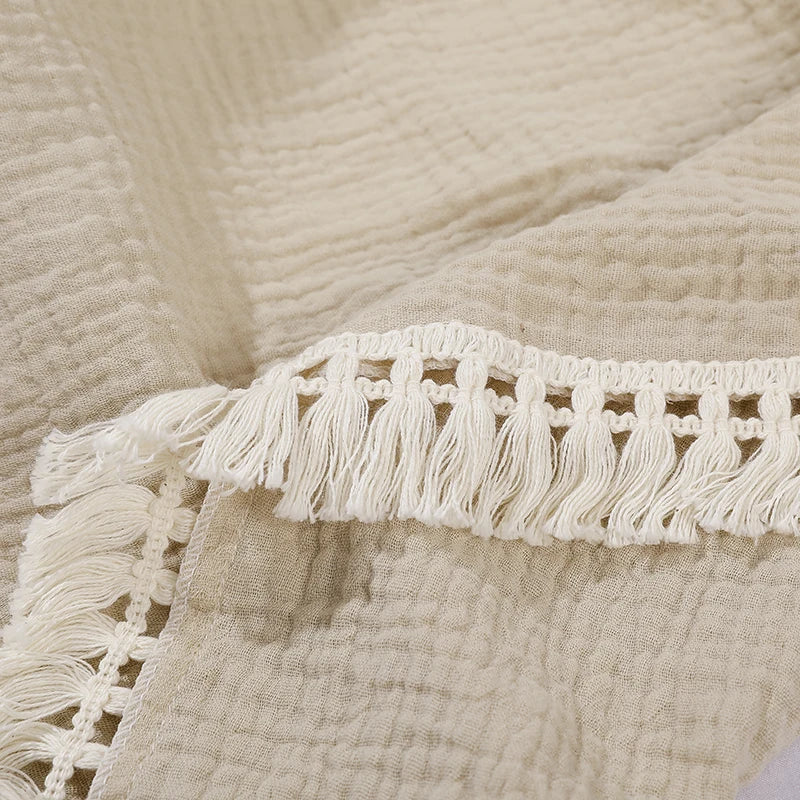 Soft Cotton Muslin Baby Swaddle Blanket