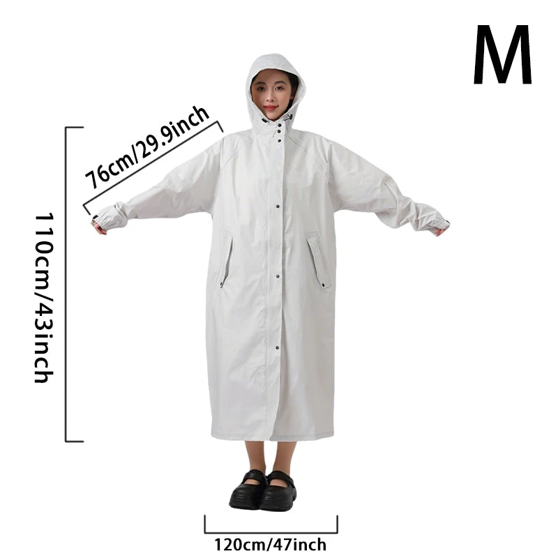 Women’s Lightweight Hooded Raincoat | Water-Resistant & Wind-Resistant