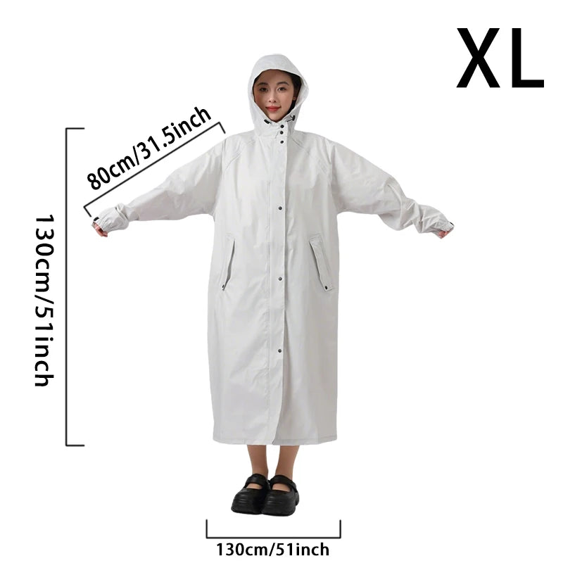 Women’s Lightweight Hooded Raincoat | Water-Resistant & Wind-Resistant
