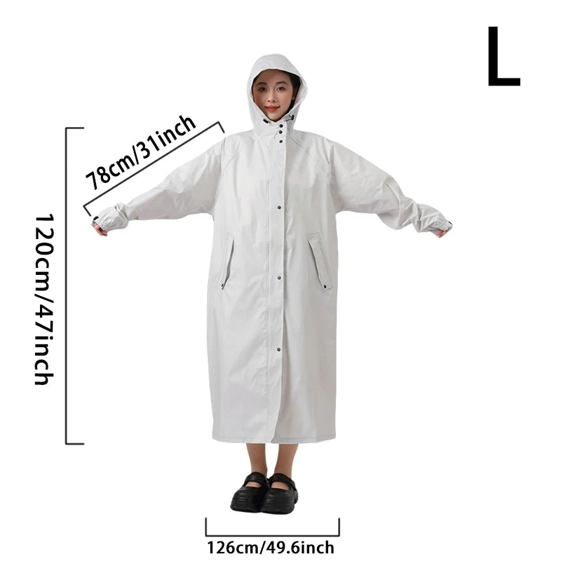 Women’s Lightweight Hooded Raincoat | Water-Resistant & Wind-Resistant